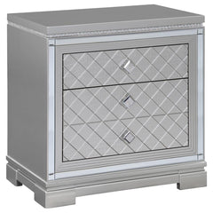 Eleanor Silver Nightstand - MyWaynesHome #
