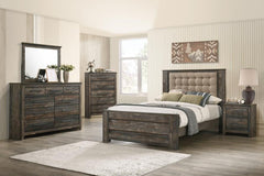 Ridgedale Brown Queen Bed 5 Pc Set - MyWaynesHome #