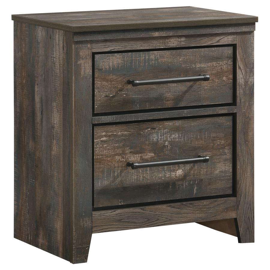 Ridgedale Brown Nightstand - MyWaynesHome #