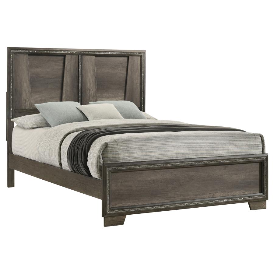 Janine Grey Eastern King Bed - MyWaynesHome #