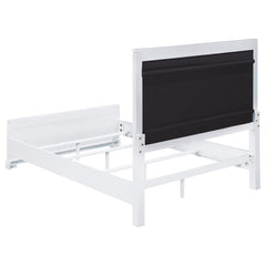 Eleanor White California King Bed 4 Pc Set - MyWaynesHome #