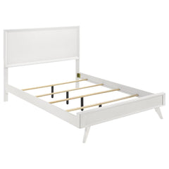 Janelle White California King Bed 4 Pc Set - MyWaynesHome #
