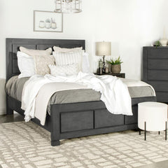 Lorenzo Grey Eastern King Bed - MyWaynesHome #