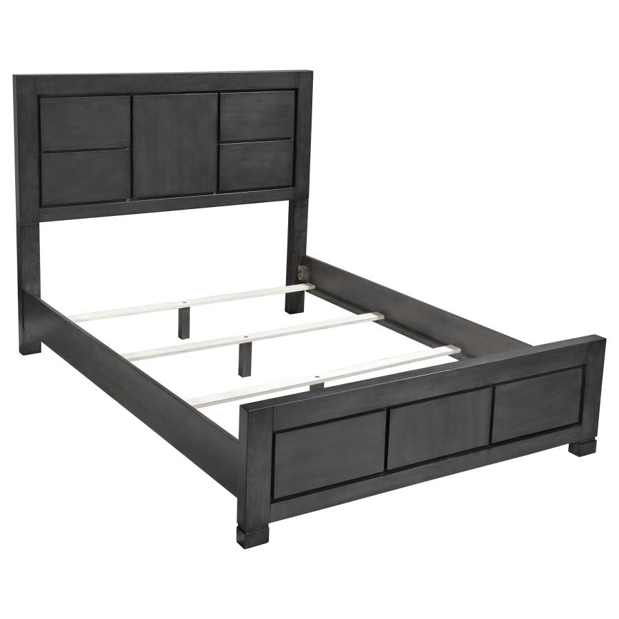 Lorenzo Grey California King Bed - MyWaynesHome #