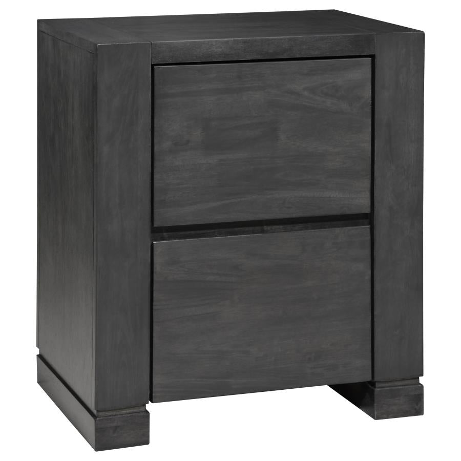 Lorenzo Grey Nightstand - MyWaynesHome #