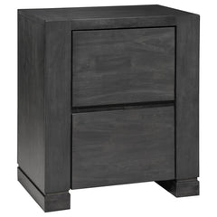 Lorenzo Grey Nightstand - MyWaynesHome #