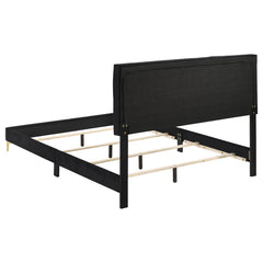 Kendall Black California King Bed 5 Pc Set - MyWaynesHome #