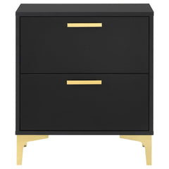 Kendall Black Nightstand - MyWaynesHome #