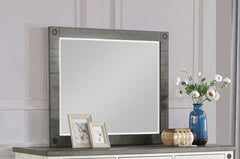Lilith Grey Dresser Mirror - MyWaynesHome #