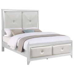 Larue Silver Eastern King Bed - MyWaynesHome #