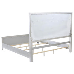 Larue Silver Queen Bed 4 Pc Set - MyWaynesHome #