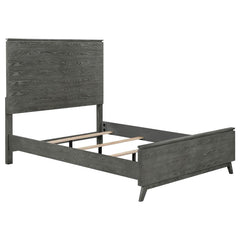 Nathan Grey Queen Bed 5 Pc Set - MyWaynesHome #
