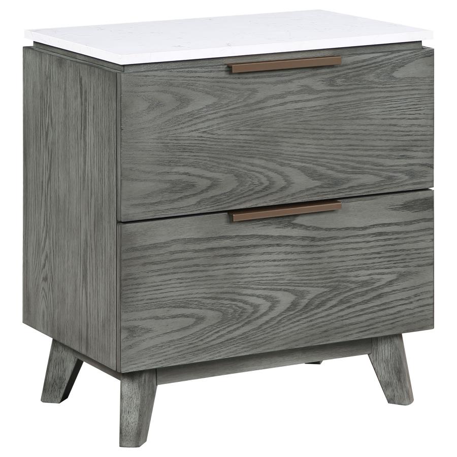 Nathan Grey Nightstand - MyWaynesHome #