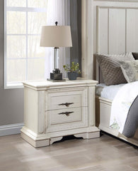 Evelyn White Nightstand - MyWaynesHome #