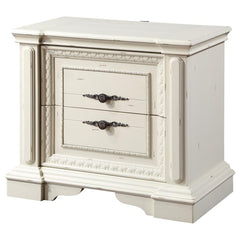 Evelyn White Nightstand - MyWaynesHome #