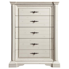 Evelyn White Chest - MyWaynesHome #