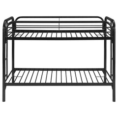 Morgan Black Twin / Twin Bunk Bed - MyWaynesHome #