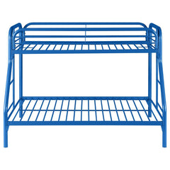 Morgan Blue Twin / Full Bunk Bed - MyWaynesHome #
