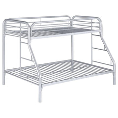 Morgan Silver Twin / Full Bunk Bed - MyWaynesHome #