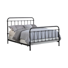 Livingston Brown Queen Bed - MyWaynesHome #