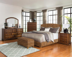 Laughton Brown California King Bed - MyWaynesHome #
