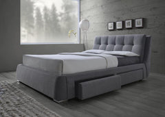Fenbrook Grey California King Storage Bed - MyWaynesHome #
