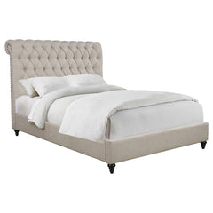 Devon Beige Queen Bed - MyWaynesHome #