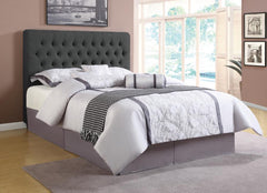 Chloe Grey Eastern King Bed - MyWaynesHome #