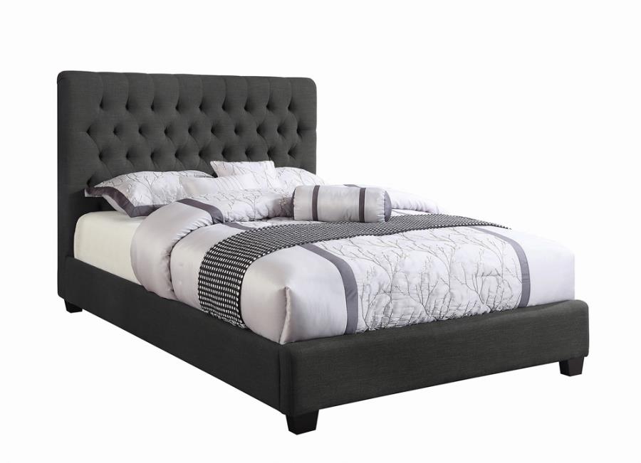 Chloe Grey Queen Bed - MyWaynesHome #