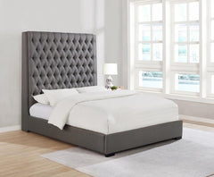 Camille Grey Queen Bed - MyWaynesHome #