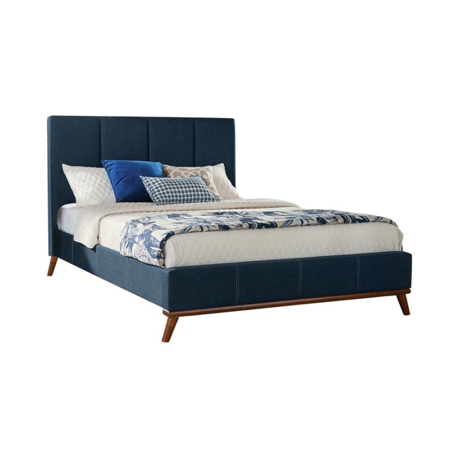 Charity Blue Queen Bed - MyWaynesHome #