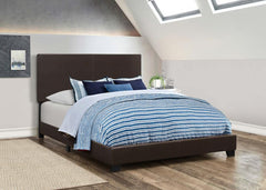 Dorian Brown Queen Bed - MyWaynesHome #
