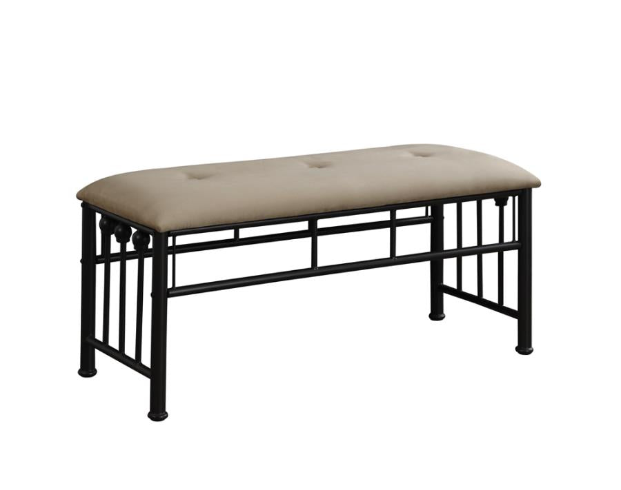 Livingston Brown Bench - MyWaynesHome #