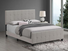 Fairfield Beige Queen Bed - MyWaynesHome #