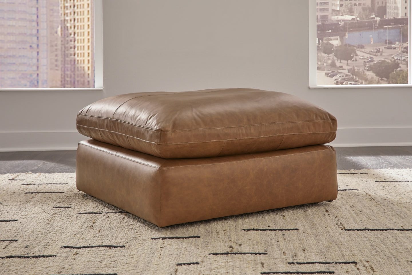 Ambrielle Oversized Accent Ottoman 