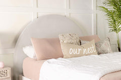 June Ivory Twin Headboard - MyWaynesHome #