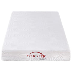Joseph White 6" Twin Extra Long Memory Foam Mattress - MyWaynesHome #