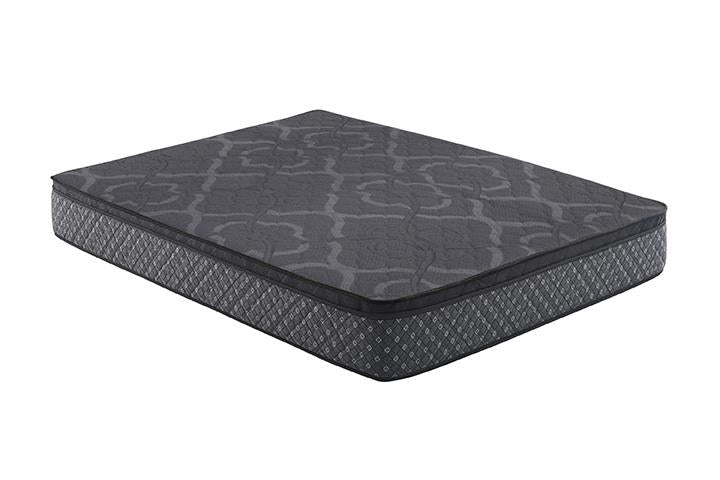 Bellamy Grey 12" Queen Pillow Top Pocket Coil Mattress - MyWaynesHome #