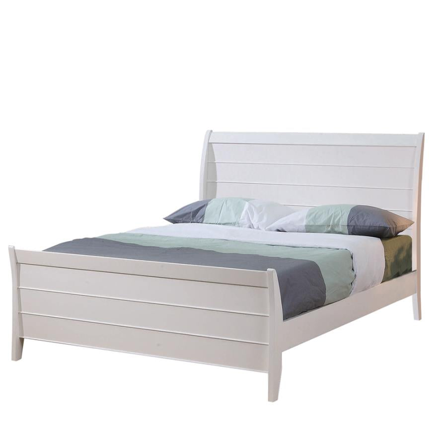 Selena Ivory Full Bed - MyWaynesHome #