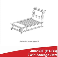 Selena Ivory Twin Bed 5 Pc Set - MyWaynesHome #