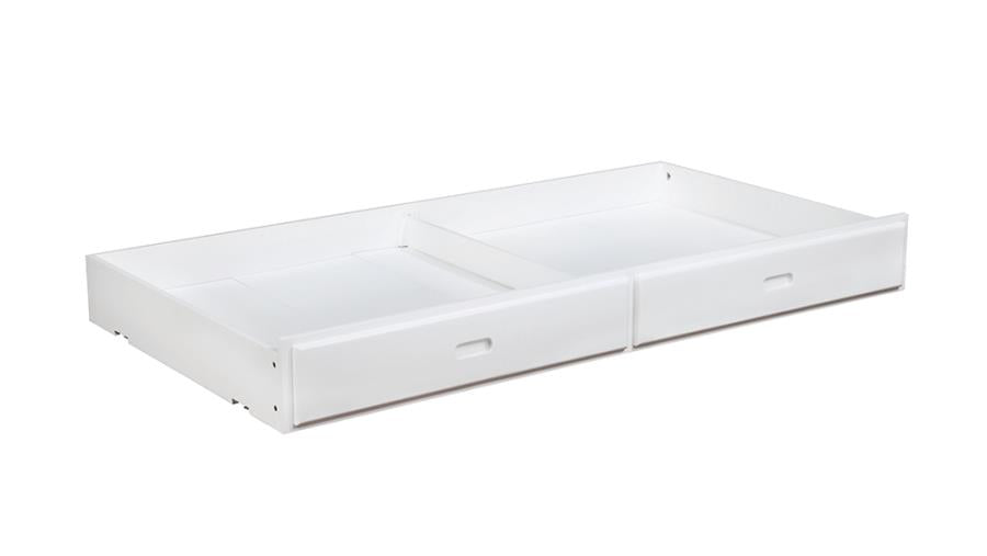 Chapman White Storage Trundle - MyWaynesHome #