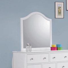Dominique White Dresser Mirror - MyWaynesHome #