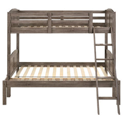 Flynn Brown Twin / Full Bunk Bed - MyWaynesHome #