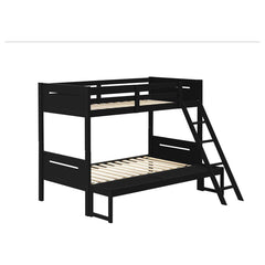Littleton Black Twin / Full Bunk Bed - MyWaynesHome #