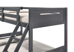Littleton Grey Twin / Full Bunk Bed - MyWaynesHome #