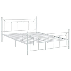 Canon White Queen Bed - MyWaynesHome #