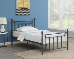 Canon Grey Twin Bed - MyWaynesHome #
