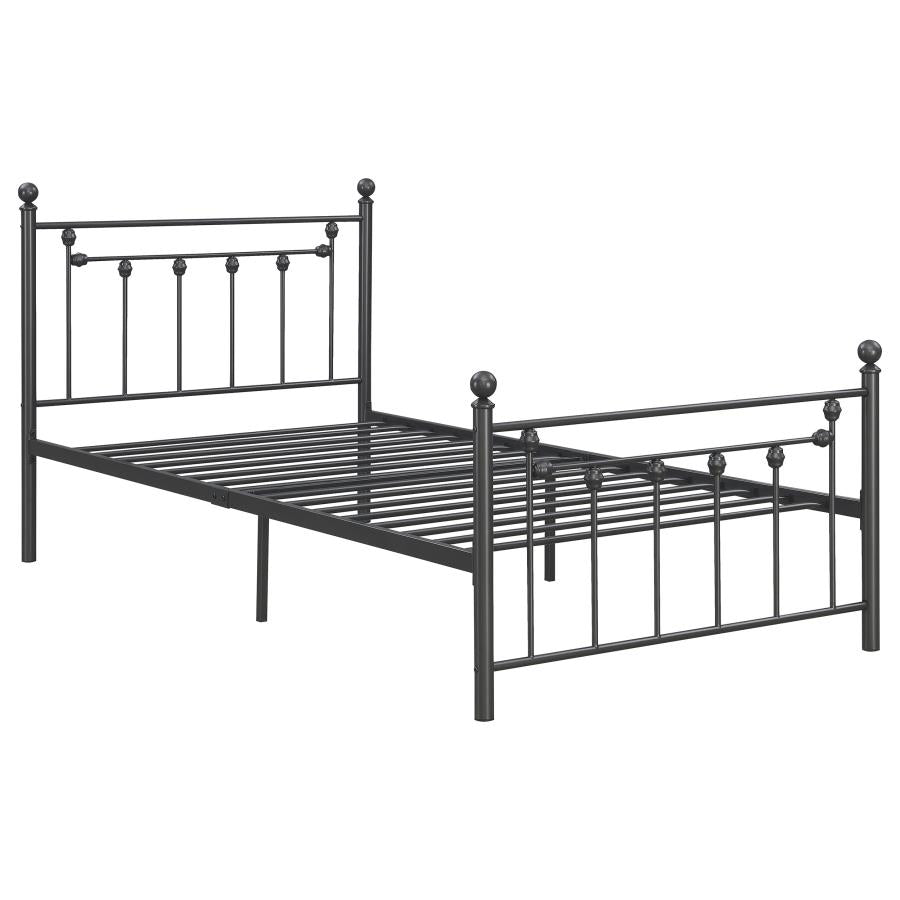Canon Grey Twin Bed - MyWaynesHome #