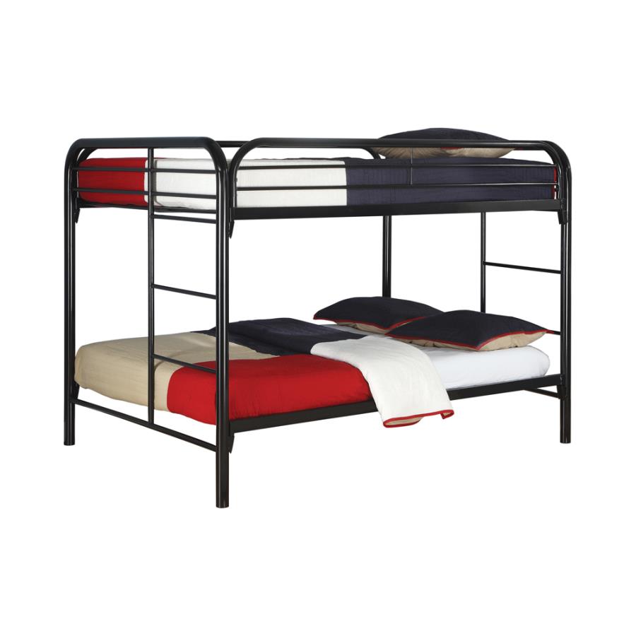Morgan Black Full / Full Bunk Bed - MyWaynesHome #