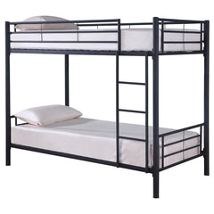 Hayward Black Twin / Twin Bunk Bed - MyWaynesHome #